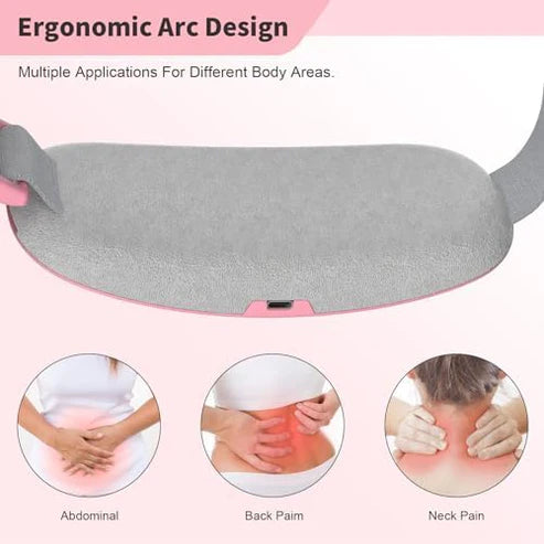 Smart Electric Cramp Relief Belt – Wearable Period Pain Massager & Heating Pad