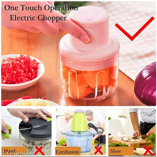 Electric Garlic Chopper™ – Chop Smarter, Faster & Effortlessly! ⚡🧄